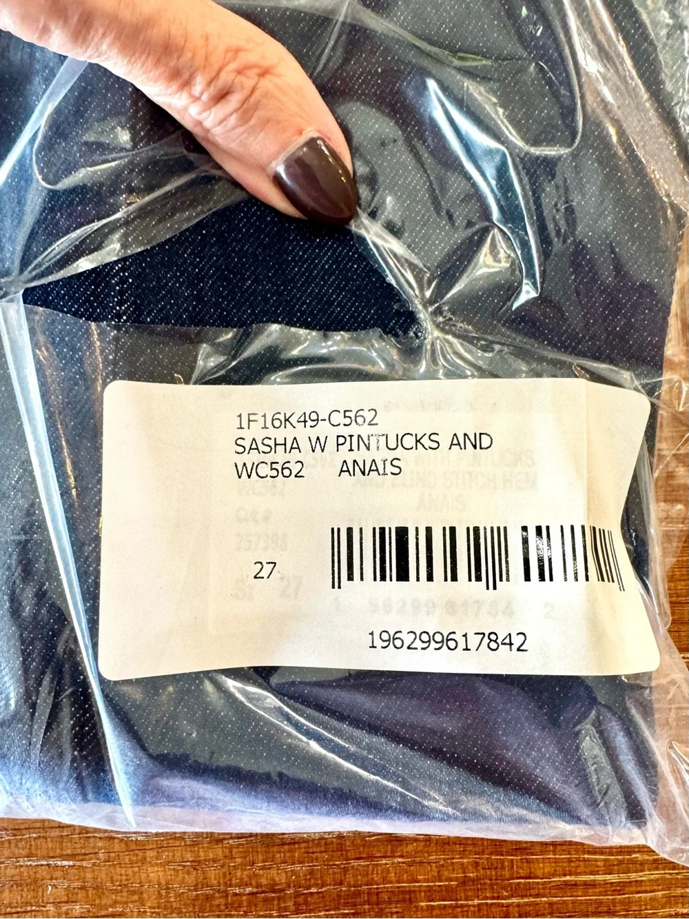 NIP PAIGE Sasha high waist wide leg jeans 27 - Picture 9 of 13